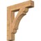 Ekena Millwork Olympic Block Smooth Bracket, Western Red Cedar, 5 1/2"W x 30"D x 34"H BKT06X30X34OLY05SWR - alternate 1